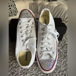Swarovski Crystal Embellished Converse Chuck Taylor’s